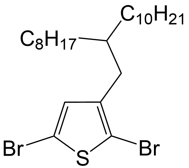 2,5-bibromo-3- (2-octyldodecyl)thiophene/